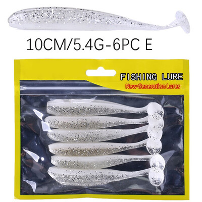 6pcsset Artificial Bait False T Shape Tail Fish Pattern Soft Lure Fishing Accessories portable fishing lures bait kit
6pcsset Artificial Bait False T Shape Tail Fish Pattern Soft Lure Fishing Accessories portable fishing lures bait kit