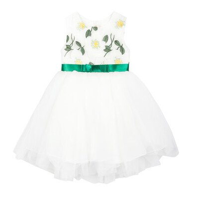 Girls Dress Summer Sleeveless Crowned Crane Printing Dress Knee Length Cotton Lining Kids Party Gown 140CM
Girls Dress Summer Sleeveless Crowned Crane Printing Dress Knee Length Cotton Lining Kids Party Gown 140CM