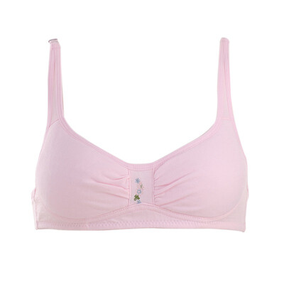Young Girls Cotton Embroidered 1PCS Breathable Training Bra Yoga Sports Running Bra Soft Padded Cotton Girls Clothes
Young Girls Cotton Embroidered 1PCS Breathable Training Bra Yoga Sports Running Bra Soft Padded Cotton Girls Clothes