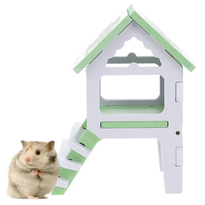 Gobestart Small Pet Mouse Toy Entertainment House Color Hamster Wooden Toy Sport Ladder
Gobestart Small Pet Mouse Toy Entertainment House Color Hamster Wooden Toy Sport Ladder