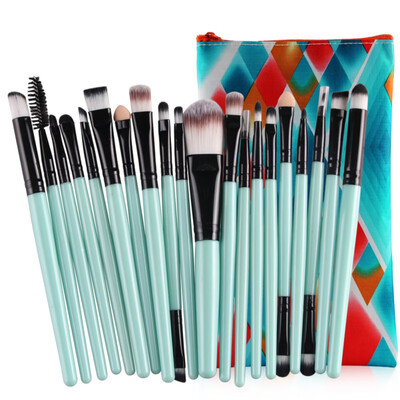 20 Pcs Synthetic Hair Plastic Handle Makeup Brushes With A Cosmetic Bag Eye Shadow Lip Gloss Makeup Brushes Makeup Tools C3
20 Pcs Synthetic Hair Plastic Handle Makeup Brushes With A Cosmetic Bag Eye Shadow Lip Gloss Makeup Brushes Makeup Tools C3