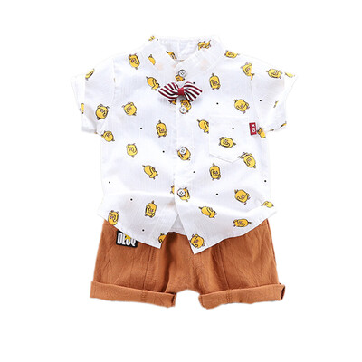 Summer Kid Boys Casual Outfits Sets Short Sleeve Cartoon Animal Print Tops Blouse T-shirtShorts
Summer Kid Boys Casual Outfits Sets Short Sleeve Cartoon Animal Print Tops Blouse T-shirtShorts