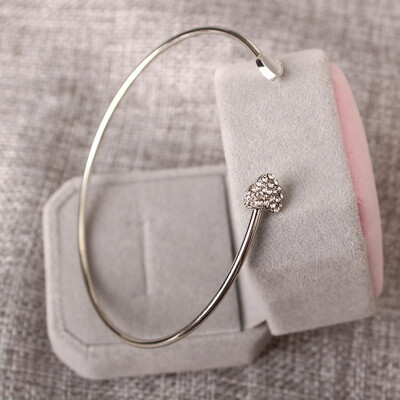 2018 Hot New Fashion Adjustable Crystal Double Heart Bow Bilezik Cuff Opening Bracelet Women Jewelry Gift Mujer Pulseras
2018 Hot New Fashion Adjustable Crystal Double Heart Bow Bilezik Cuff Opening Bracelet Women Jewelry Gift Mujer Pulseras