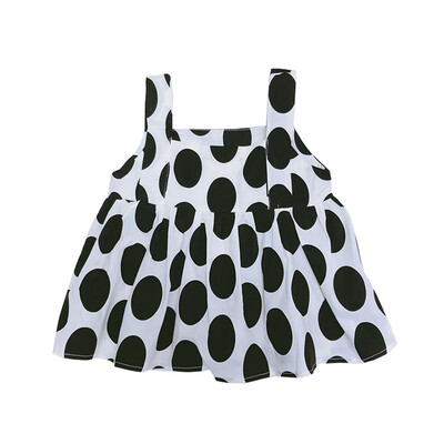 Summer Fashion Girls Cotton Breathable Dot Print Princess Cute Sleeveless Sling Tops 0-7 Years
Summer Fashion Girls Cotton Breathable Dot Print Princess Cute Sleeveless Sling Tops 0-7 Years