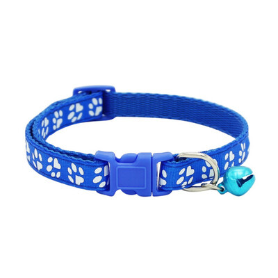 Cute Pet Collar Dog Cat Pet Accessories Footprint Safety Adjustable Nylon Leash Collars With Bell Pet Supplies
Cute Pet Collar Dog Cat Pet Accessories Footprint Safety Adjustable Nylon Leash Collars With Bell Pet Supplies