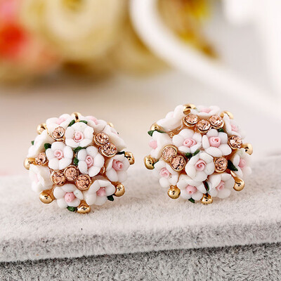 Rose Earrings 1 Pair New Arrivals Korean Fashion Women Jewelry Multicolor Rose Flower Earrings Cute Ceramic Earrings 1 Pair
Rose Earrings 1 Pair New Arrivals Korean Fashion Women Jewelry Multicolor Rose Flower Earrings Cute Ceramic Earrings 1 Pair