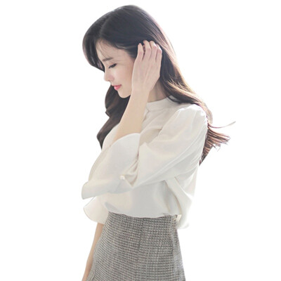 34 Sleeve Stand Collar Women Chiffon Blouses Shirts Summer Office Puff Flare Sleeve Ladies Formal Work Wear Clothes Tops -2XL
34 Sleeve Stand Collar Women Chiffon Blouses Shirts Summer Office Puff Flare Sleeve Ladies Formal Work Wear Clothes Tops -2XL