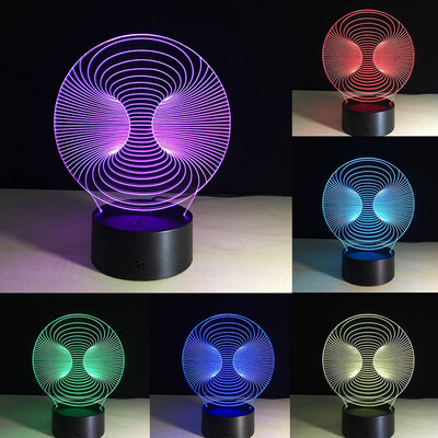 Gobestart 3D illusion Visual Night Light 7 Colors Change LED Desk Lamp Bedroom Home Decor
Gobestart 3D illusion Visual Night Light 7 Colors Change LED Desk Lamp Bedroom Home Decor