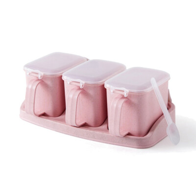 Seasoning Box Seasoning Rack Spice Pots Storage Container Condiment Jars Cruet With Cover And Spoon Kitchen Utensils
Seasoning Box Seasoning Rack Spice Pots Storage Container Condiment Jars Cruet With Cover And Spoon Kitchen Utensils