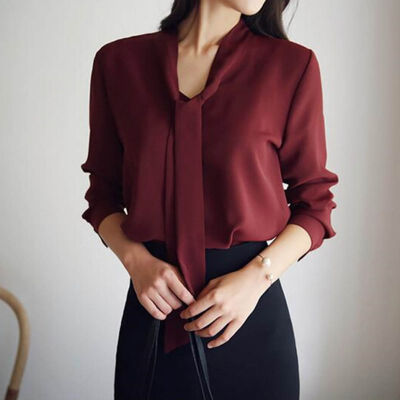 EFINNY New Autumn Women Blusas Long Sleeve Elegant Chiffon Blouse Loose Ladies Office Shirt Bow Tie Top Plus Size
EFINNY New Autumn Women Blusas Long Sleeve Elegant Chiffon Blouse Loose Ladies Office Shirt Bow Tie Top Plus Size