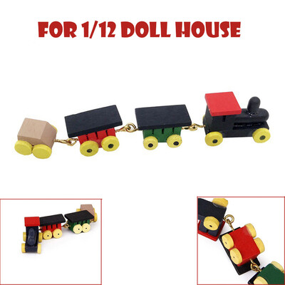 Siaonvr 112 Doll house Miniature Wooden Carriages&Train Toy Set Model Home Decor
Siaonvr 112 Doll house Miniature Wooden Carriages&Train Toy Set Model Home Decor