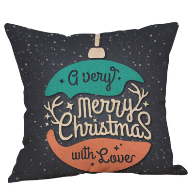 Tailored Happy Christmas Pillow Cases Linen Sofa Cushion Cover Home Decor Pillow Case
Tailored Happy Christmas Pillow Cases Linen Sofa Cushion Cover Home Decor Pillow Case