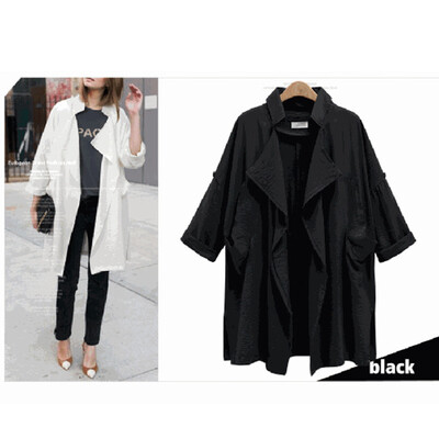 Toponeto Fashion Women Plus Size Outwear Pockets Long Sleeves Windbreaker Cardigan Coat
Toponeto Fashion Women Plus Size Outwear Pockets Long Sleeves Windbreaker Cardigan Coat