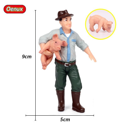 Oenux Realistic Farmers Model Simulation Breeder Feed Shepherd Figurines Dog Animal Figurine Miniature Cute Toys For Children
Oenux Realistic Farmers Model Simulation Breeder Feed Shepherd Figurines Dog Animal Figurine Miniature Cute Toys For Children