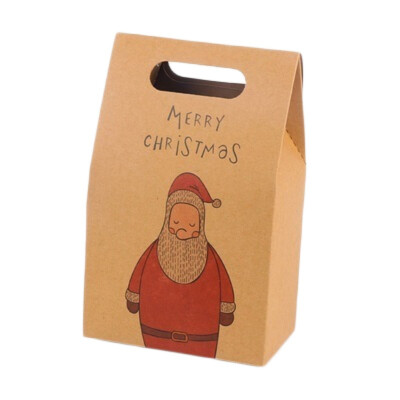 Beautifully Creative Christmas Craft Paper Box Concise Brown Kraft Paper Bag Santa Claus Christmas Gift Bag Packaging Supplies
Beautifully Creative Christmas Craft Paper Box Concise Brown Kraft Paper Bag Santa Claus Christmas Gift Bag Packaging Supplies