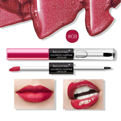 Double-end Lip Gloss Moisturizing Waterproof Non-stick Cup Long Lasting Color Rendering Shimmer Matte Liquid Lipstick Good Use
Double-end Lip Gloss Moisturizing Waterproof Non-stick Cup Long Lasting Color Rendering Shimmer Matte Liquid Lipstick Good Use
