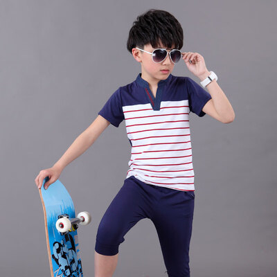 Summer Kids Boys Short Sleeve Striped Print Tops Blouse ShirtsShorts Children Casual Outfits Sets
Summer Kids Boys Short Sleeve Striped Print Tops Blouse ShirtsShorts Children Casual Outfits Sets