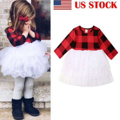 US Newborn Toddler Baby Girl Christmas Party Pageant Tutu Princess Dress Clothes
US Newborn Toddler Baby Girl Christmas Party Pageant Tutu Princess Dress Clothes