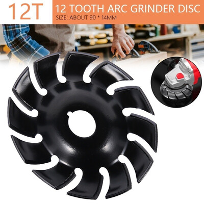 Practical Wood Carving Disc 12-tooth Arc Grinder Disc 90mm Angle Grinder Woodworking
Practical Wood Carving Disc 12-tooth Arc Grinder Disc 90mm Angle Grinder Woodworking