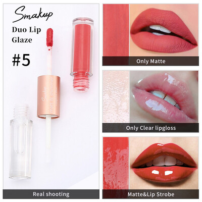 Double end Lip Gloss Makeup 6 Colors Liquid Lipstick Mirror Surface Lip Gloss Tint Lasting Moisturizing Non-stick Cup Lip Glaze
Double end Lip Gloss Makeup 6 Colors Liquid Lipstick Mirror Surface Lip Gloss Tint Lasting Moisturizing Non-stick Cup Lip Glaze