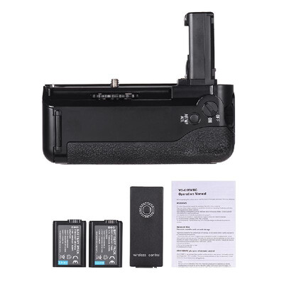 Battery Grip Replacement Vertical Camera Battery Holder with NP-FW50 Battery 24G Wireless Remote Control for Sony A7A7RA7S Digi
Battery Grip Replacement Vertical Camera Battery Holder with NP-FW50 Battery 24G Wireless Remote Control for Sony A7A7RA7S Digi