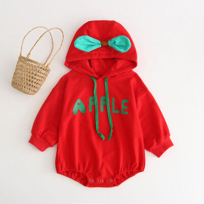 Spring Autumn Newborn Rompers Baby Boys Girls Cute Fruit Shaped Jumpsuit Long Sleeve Hooded Plus Velvet Letter Print Jumpsuit
Spring Autumn Newborn Rompers Baby Boys Girls Cute Fruit Shaped Jumpsuit Long Sleeve Hooded Plus Velvet Letter Print Jumpsuit