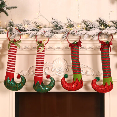 Striped Elf Boots Christmas Pendant Xmas Tree Door Hanging Decoration Ornaments Enfeites Natalino Christmas Decorations
Striped Elf Boots Christmas Pendant Xmas Tree Door Hanging Decoration Ornaments Enfeites Natalino Christmas Decorations