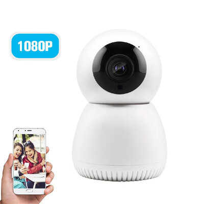 1080P IP Camera Security Camera WiFi Wireless Two-way Audio Motion Detection Camera Surveillance IR Night Vision Baby Monitor
1080P IP Camera Security Camera WiFi Wireless Two-way Audio Motion Detection Camera Surveillance IR Night Vision Baby Monitor