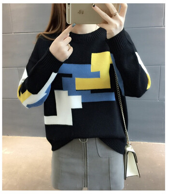 2018 autumn&winter new Korean version of pullover sweater knitted sweater individual color short style round collar base coat
2018 autumn&winter new Korean version of pullover sweater knitted sweater individual color short style round collar base coat