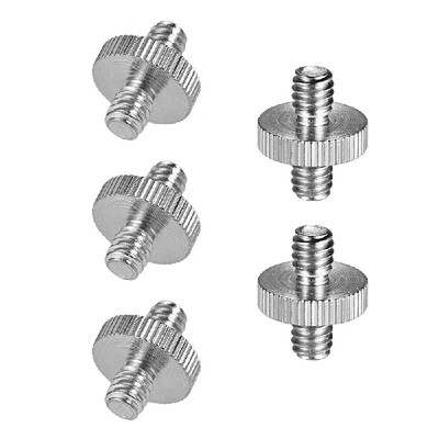 10pcs Screw Adapter 14"-20 Male to 14"-20 Male Screw 14"-20 Male to 38"-16 Male Screw Mounting Converter for Camera Tripod Mon
10pcs Screw Adapter 14"-20 Male to 14"-20 Male Screw 14"-20 Male to 38"-16 Male Screw Mounting Converter for Camera Tripod Mon