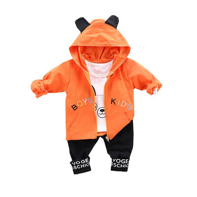 Autumn Baby Boy Clothes 3pcs Long Sleeve Animal Print T-shirtHoodie Letters SweatshirtTrousers Casual Outfits
Autumn Baby Boy Clothes 3pcs Long Sleeve Animal Print T-shirtHoodie Letters SweatshirtTrousers Casual Outfits