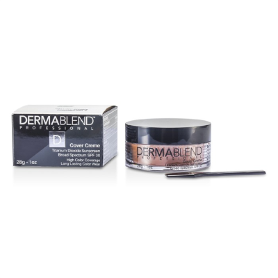 DERMABLEND - Cover Creme Broad Spectrum SPF 30 High Color Coverage - Toasted Brown 28g1oz
DERMABLEND - Cover Creme Broad Spectrum SPF 30 High Color Coverage - Toasted Brown 28g1oz