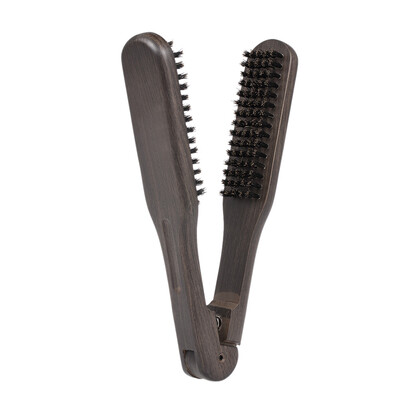 Straightening Comb Double Sided Brush Clamp Hair Hairdressing Natural Bristle Hair Comb Hairstylig Tool
Straightening Comb Double Sided Brush Clamp Hair Hairdressing Natural Bristle Hair Comb Hairstylig Tool