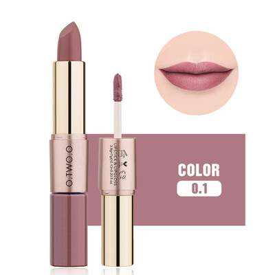 O 2 in 1 Velvet Matte Lipstick & Lipgloss Makeup Cosmetics Set Long-lasting Waterproof Lip Gloss Rouge Kit 12Colors
O 2 in 1 Velvet Matte Lipstick & Lipgloss Makeup Cosmetics Set Long-lasting Waterproof Lip Gloss Rouge Kit 12Colors
