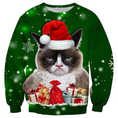 Tailored Christmas Women Men Couples 3D Print Long Sleeve Hoodie Sweatshirt Pullover Tops
Tailored Christmas Women Men Couples 3D Print Long Sleeve Hoodie Sweatshirt Pullover Tops