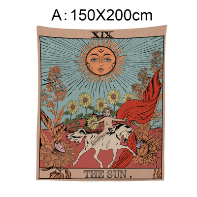 Gobestart Tarot Tapestry The Moon Star Sun Medieval Europe Divination Wall Hanging Hot
Gobestart Tarot Tapestry The Moon Star Sun Medieval Europe Divination Wall Hanging Hot