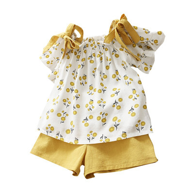Summer Children Baby Girls Casual Floral Pattern Off Shoulder Tops BlouseShorts Costume Set
Summer Children Baby Girls Casual Floral Pattern Off Shoulder Tops BlouseShorts Costume Set