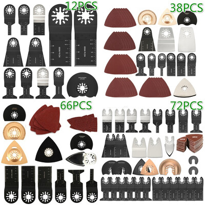 12386672PCS High Carbon Steel Coarse Cutter Saw Blades Bi-metal Straight Wood Mix Oscillating Multitool Power Tool Kit
12386672PCS High Carbon Steel Coarse Cutter Saw Blades Bi-metal Straight Wood Mix Oscillating Multitool Power Tool Kit