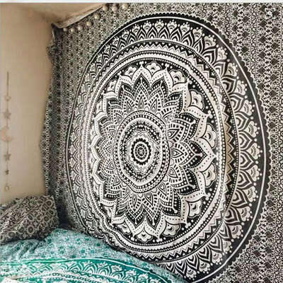 India Mandala Tapestry Wall Hanging Macrame Wall Cloth Tapestries Psychedelic Night Sky Moon Tapestry Wall Carpet
India Mandala Tapestry Wall Hanging Macrame Wall Cloth Tapestries Psychedelic Night Sky Moon Tapestry Wall Carpet