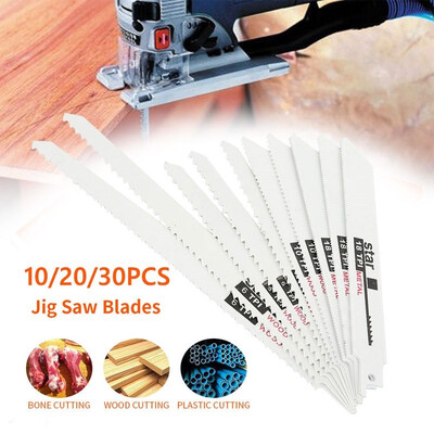 102030PCS Jig Saw Blade Curved Cutters Cutting Tools Saw Blades Reciprocating Combo Wood&Metal
102030PCS Jig Saw Blade Curved Cutters Cutting Tools Saw Blades Reciprocating Combo Wood&Metal
