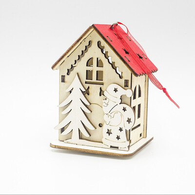 〖Follure〗LED Light Wood House Cute Christmas Tree Hanging Ornaments Holiday Decoration
〖Follure〗LED Light Wood House Cute Christmas Tree Hanging Ornaments Holiday Decoration