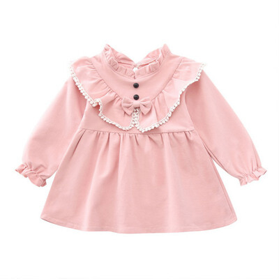 New Autumn Casual Baby Girls Long Sleeve Cute Bow Princess Dress Kids Pageant Dresses
New Autumn Casual Baby Girls Long Sleeve Cute Bow Princess Dress Kids Pageant Dresses