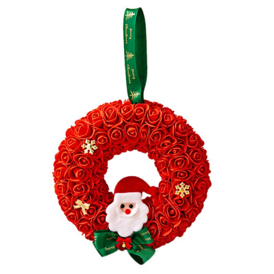 Foam Rose Flowers Wreath Pendants Decorative Wall Hanging Garland Ornament Holiday Craft Decorations
Foam Rose Flowers Wreath Pendants Decorative Wall Hanging Garland Ornament Holiday Craft Decorations