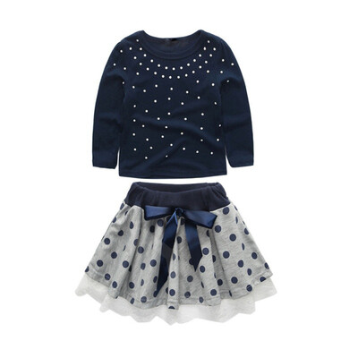 Baby Clothes Fashion Baby Girls Clothes Long Sleeve Cotton Dot Print Blouse Bowknot Short Skirts Casual Outfits Set Baby Clothes
Baby Clothes Fashion Baby Girls Clothes Long Sleeve Cotton Dot Print Blouse Bowknot Short Skirts Casual Outfits Set Baby Clothes
