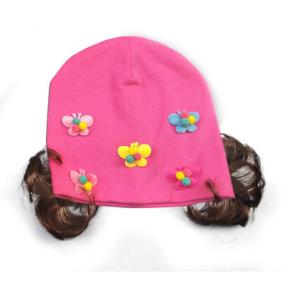 Spring Autumn Baby Hat Cute Girl Earflap Hat Kids Wig Children Casual Floral Design Korean Style Caps with Fake Braid
Spring Autumn Baby Hat Cute Girl Earflap Hat Kids Wig Children Casual Floral Design Korean Style Caps with Fake Braid