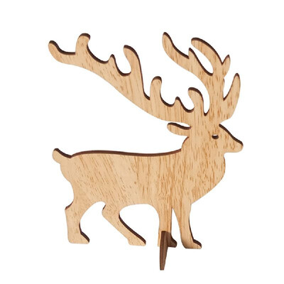 Wooden Craft Christmas Home Table Elk Ornament Decor Childrens Toy Gift New Year Party Decor Home Table
Wooden Craft Christmas Home Table Elk Ornament Decor Childrens Toy Gift New Year Party Decor Home Table