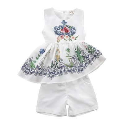 Baby Girl Clothes for Summer Girls Clothing Set Floral Tops T-shirt Vest Casual Shorts Clothes Set
Baby Girl Clothes for Summer Girls Clothing Set Floral Tops T-shirt Vest Casual Shorts Clothes Set