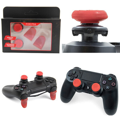1 set Analog Cap Extended Triggers Thumbstick Grips Enhanced Thumbstick Caps L2 R2 Trigger Extended Button for Playstation PS4
1 set Analog Cap Extended Triggers Thumbstick Grips Enhanced Thumbstick Caps L2 R2 Trigger Extended Button for Playstation PS4