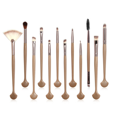12pcs Shell Eye Makeup Brush Set Eye Shadow Brush Eye Concealer Brush Eyeliner Brush Kit new
12pcs Shell Eye Makeup Brush Set Eye Shadow Brush Eye Concealer Brush Eyeliner Brush Kit new