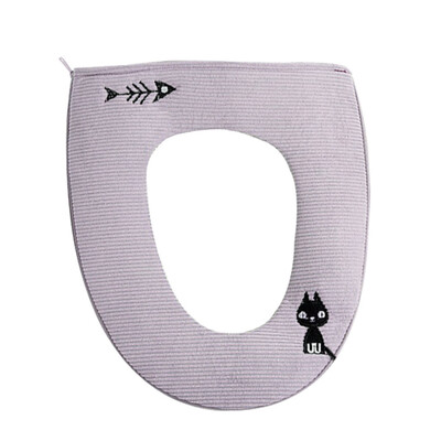 Gobestart Bathroom Protector Closestool Soft Warmer All Shape Toilet Cover Seat Lid Pad
Gobestart Bathroom Protector Closestool Soft Warmer All Shape Toilet Cover Seat Lid Pad